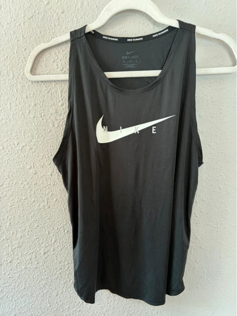 Nike Running black tank M